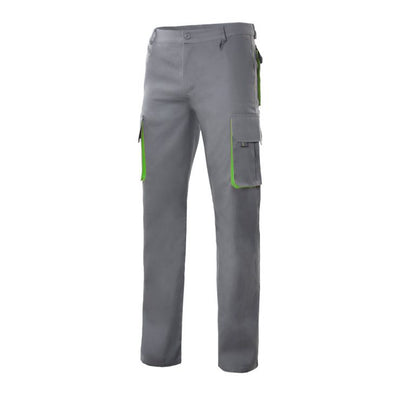 Velilla - Two-tone grey trousers